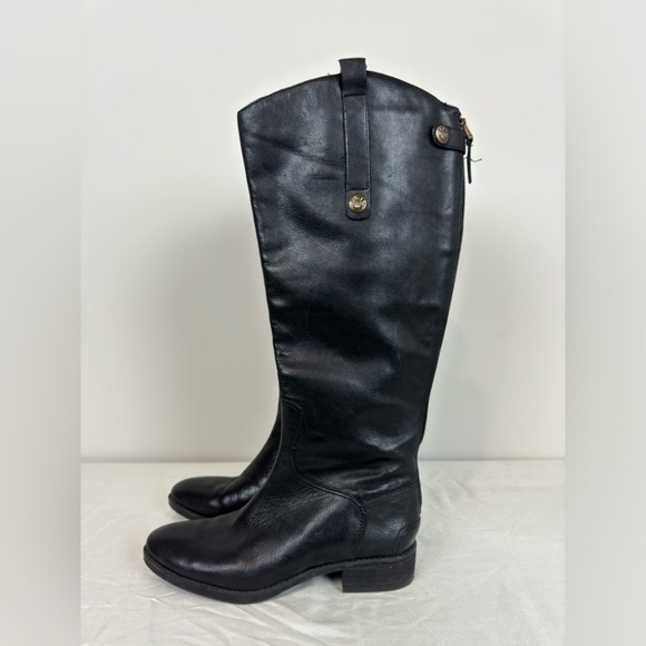 Sam Edelman penny leather riding boots - Picture 2 of 12